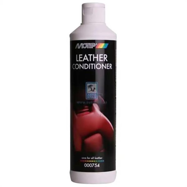 Кондиціонер для шкіри "Motip" Leather Conditioner Black Line (500 мл) ["Мотіп" Литер Кодиціонер Блек Лайн]