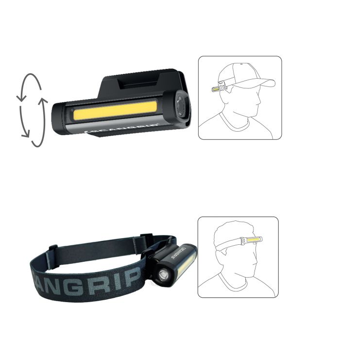 Багатоцільовий акумуляторний портативний ліхтар Scangrip Flex Wear Kit (Скангріп Флекс Веар Кіт)