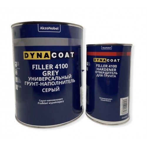 Грунт автомобільний Dynacoat Coat Filler 4100 0.8л+0,2л затверджувач (Дайнакоат Коат Філлер 4100)