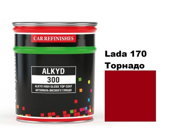 Автоемаль алкідна "CS System Lada 170 Торнадо \Alkyd 300" (0,8л) [ЦС Систем Алкід 300 Лада] (синтетика)