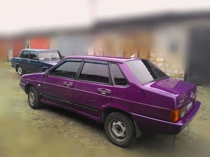 Автоемаль акрилова "Mipa Lada 458 Мулен-руж" 1л [Міпа]