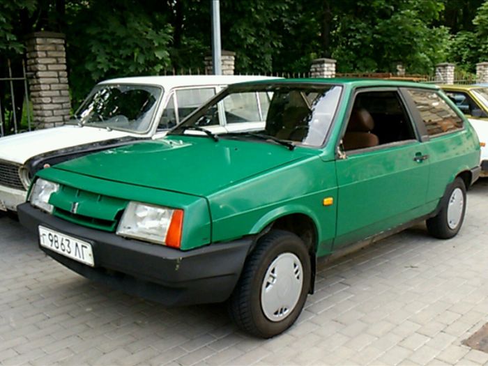 Автоемаль акрилова "Mipa Lada 394 темно-зелена" 1л [Міпа]