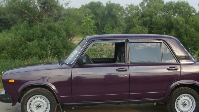 Автоемаль акрилова "Mipa 107 Баклажан" 1л [Міпа]