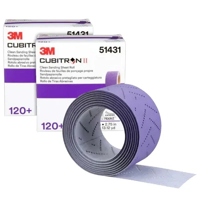 Абразивна смужка в рулоні "3M CUBITRON ІІ 737U Purple" (1шт) 70мм*65мм [3М Кубітрон]