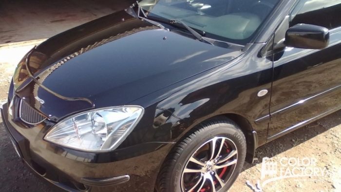 Базова автоемаль (металік) "Mipa MITSUBISHI X42 AMETHYST BLACK" 1л [Міпа Мітсубісі Х42 Аметист Блек]