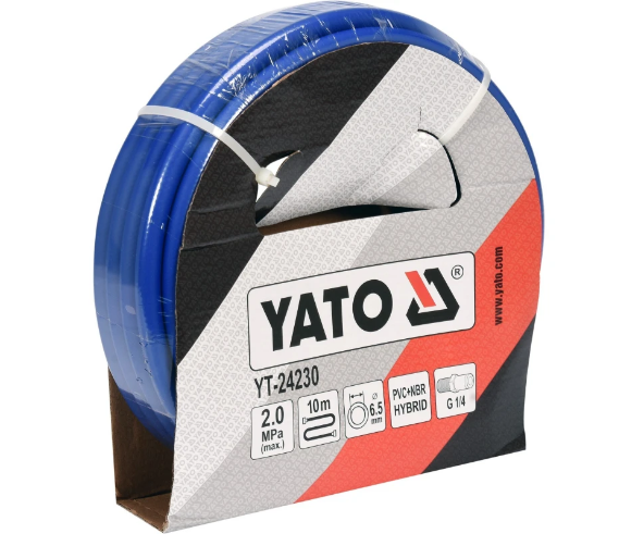 Гібридний пневматичний шланг 1/4"  "YATO" [Ято]