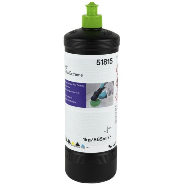 Високоефективна абразивна паста 3M №1 Fast Cut PLUS Extreme 1кг (3М Фаст Кат Екстрім)