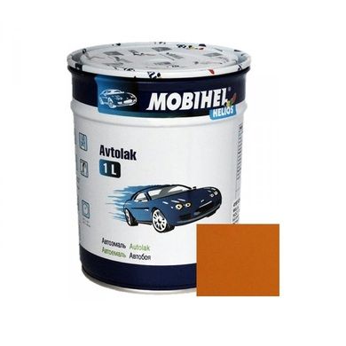 Алкідна автоемаль (синтетика) Mobihel Lada 208 Охра золотиста 1л (Мобіхел Лада 208)