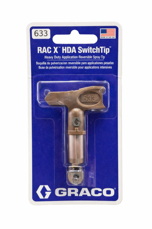 Сопло "Graco 633, RAC X HDA", для шпаклівки та густих сумішей [Грако Рак Икс ШДА 633]