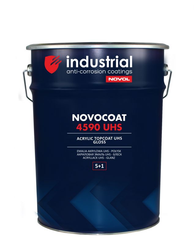 NOVOCOAT 4590 UHS Двокомпонентна високоглянцева акрилова емаль 3,5 л (база під тонування)