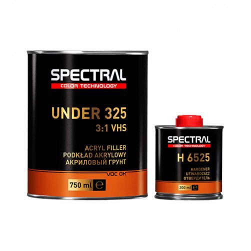 Акриловий ґрунт для авто "Spectral Under 325 3:1" + затвердник "Н6525" (0,75л+0,25л) [Спектрал Андер 325]