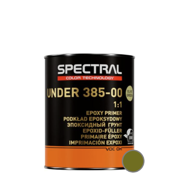 Ґрунт епоксидний "Spectral Under 385-00" + затвердник"H6385" 1+1 (0,8л+0,8л) Оливковий [Спектрал Андер 385-00]