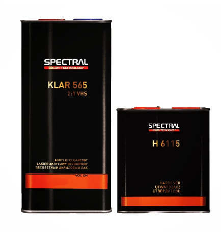 Автомобільний акриловий лак "Spectral Klar 565 VHS 2:1" + затверджувач "H6115" [Спектрал Клар 565]