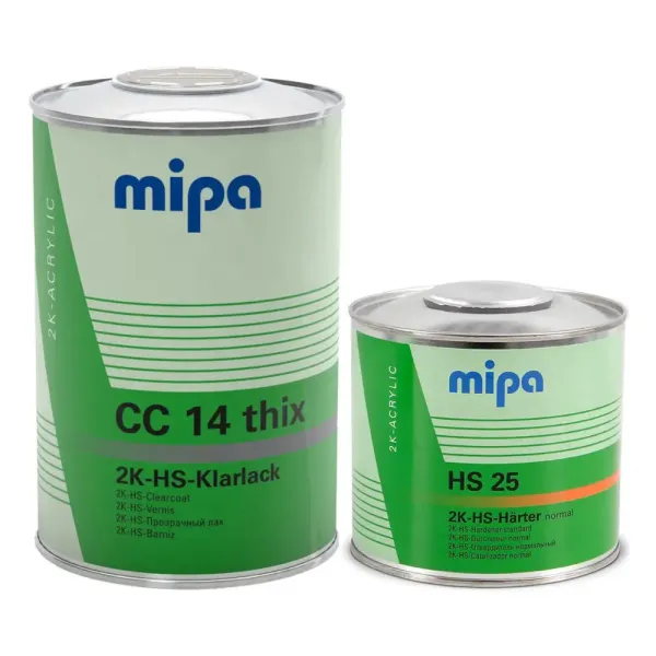 Автомобільний лак "Mipa CC14 2K HS" + Затвердник (1л+0,5) [цц14 МІПА]