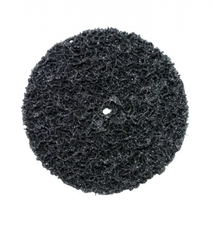 Круг зачисний Polystar Abrasive, без основи, чорний, (корал) м'який, 10 шт