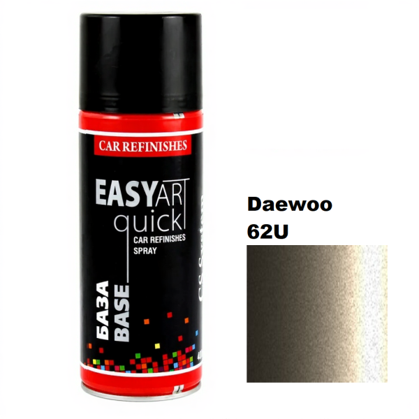 Автоемаль в аерозолі "CS System FAST ART", Daewoo 62U (400 мл)