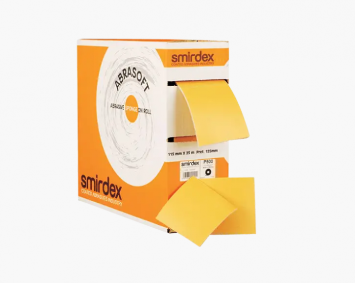 Абразивна губка в рулонах SMIRDEX Абрасофт, 115ммх25м (Смірдекс Абрасофт)