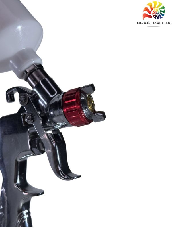 Міні фарбувальний пістолет 1.0мм " Mini887 HVLP NOVOL Industrial Shop " [Гран палета]