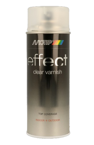 Лак аерозольний акриловий "MOTIP" Deco Effect Clear Lacquer (400 мл) ["Мотіп" Деко Ефект Клиар Лакер]