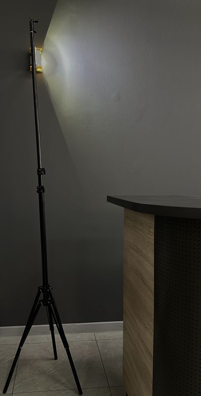 Тринога Gabra Pro + перехідник під лазерний рівень [Габра]