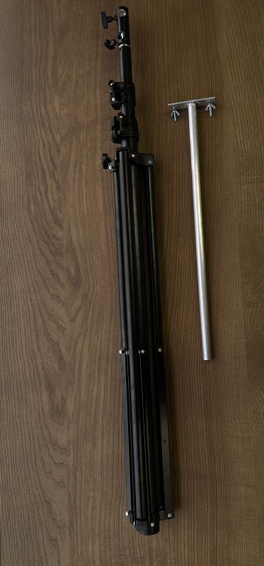 Тринога Gabra Pro + перехідник під лазерний рівень [Габра]