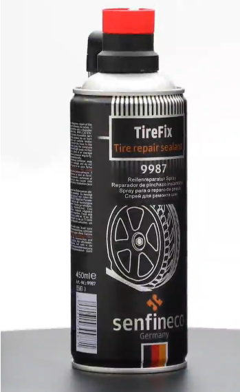 Спрей для ремонту шин "TireFix Tire Repair Sealent Senfineco" 450мл [Сенфінеко]
