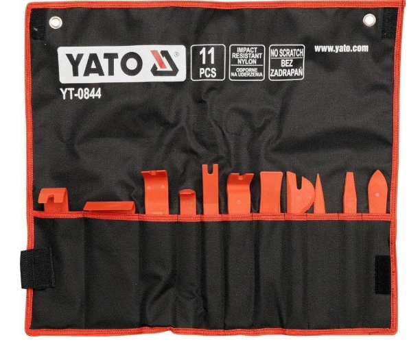 Набір знімачів для панелей облицювання "YATO" (11 предметів)