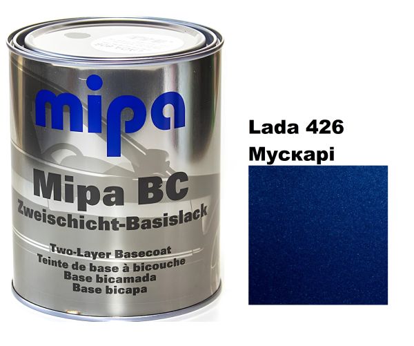Базова автоемаль (металік) Mipa 426 Мускарі 1л [Міпа 426]