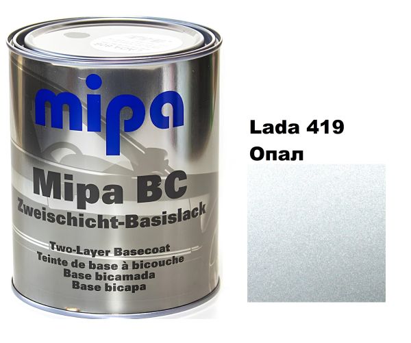 Базова автоемаль (металік) "Mipa Lada 419 Опал" 1л [Міпа Лада 419]