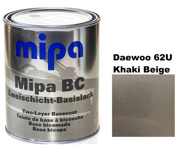 Базова автоемаль (металік) "Mipa 62U Daewoo" 1л [Міпа]