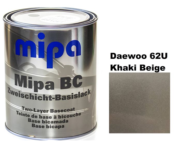 Базова автоемаль (металік) "Mipa 62U Daewoo" 1л [Міпа]