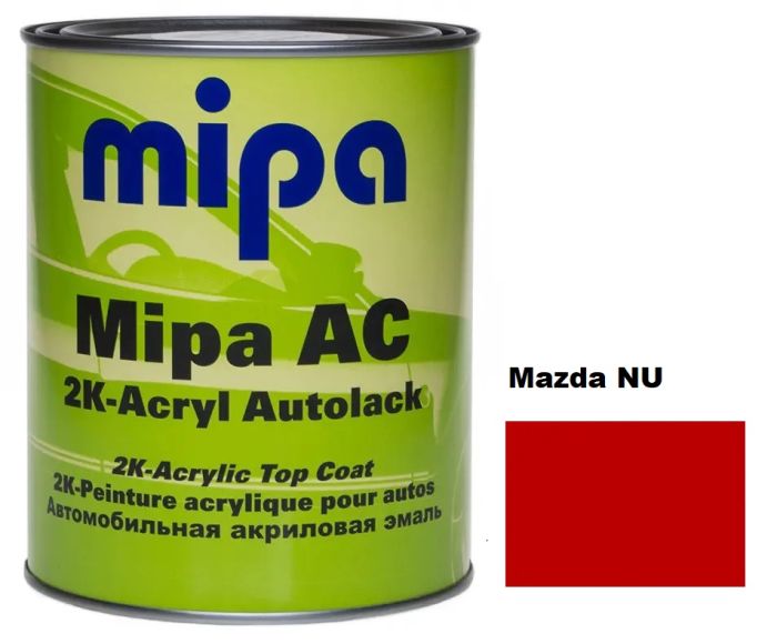 Автоемаль акрилова "Mipa Mazda NU", 1л [Міпа Мазда NU]