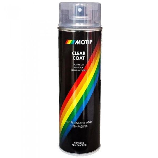 Лак безбарвний акриловий "Motip" Clear Coat (500мл) ["Мотіп" Клиар Коат]