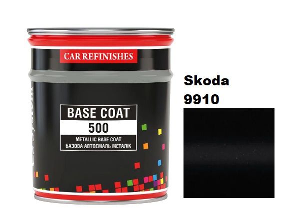 Базова автоемаль (металік) "CS System Skoda 9910 \ Metallic Base Coat" (0,8л) [ЦС Систем Металік Бейс Коат Шкода 9910]