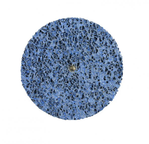 Круг зачисний Polystar Abrasive, без основи, синій (корал), середня жорсткість, 10шт