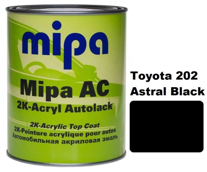 Автоемаль акрилова "Mipa 202 Toyota" 1л [Міпа Тойота 202 АС]