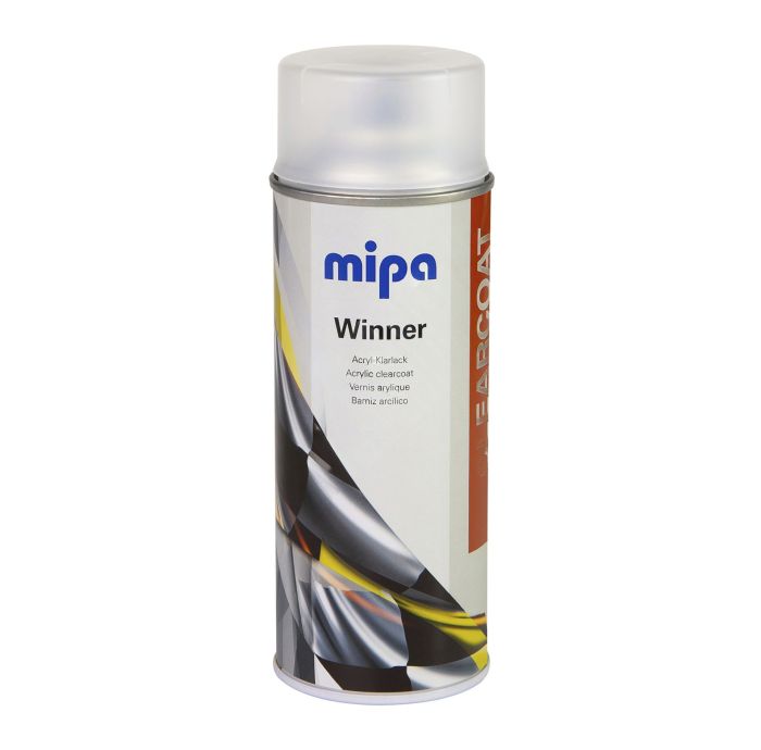 Лак аерозольний "Mipa" Spray Acryl-Klarlack (400мл) ["Міпа" Спрей Акрил-Кларлак]
